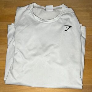 White Athletic T-Shirt GymShark